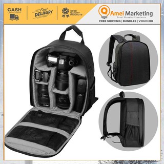 【Available】Outdoor Travel SLR DSLR Camera Backpack Durable Digital Waterproof Camera Vide