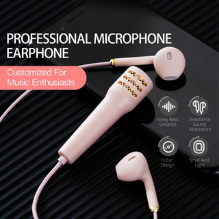 [Earphones& Online Class MIc] HIFI&BASS Earphone with HD Microphone 3.5mm interface High Quality headset.