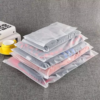 RELAX | COD - Ziplock Seal Transparent Storage Bag Waterproof Travel Packing for Clothes Underwear