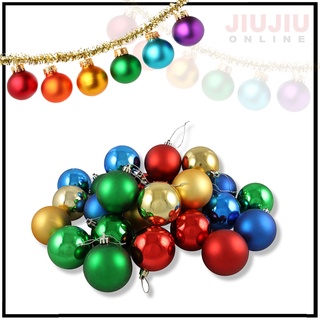 Merry christmas Ball Set 6 Colors Decoration Christmas Ball Decor 3CM / 4CM /