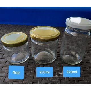 Glass Jars 120ml/200ml/220ml