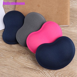 Delicatemoon> Heart-shaped 3d wrist rest silica gel hand pillow memory cotton mouse pad