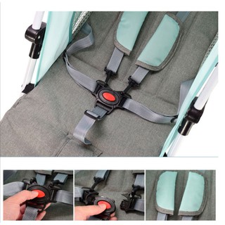 ＴＯＷＮＳＨＯＰ Baby Foldable Portable Stroller Push Chair Baby Travel Trolley (9)