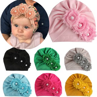 COD Ready Stock Baby Girl Boys Hats Turban Cap for Babies Soft Breathable Infant Hair Accessories Hats