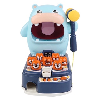 Hippo Cow Whack-A-Mole Shooting Game Toy
