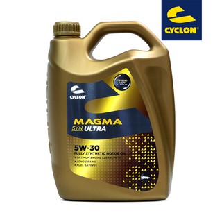 CYCLON Magma SYN Ultra 5W30 Fully Synthetic Motor Oil for Gasoline and Diesel Engines 4L PN#JM03508
