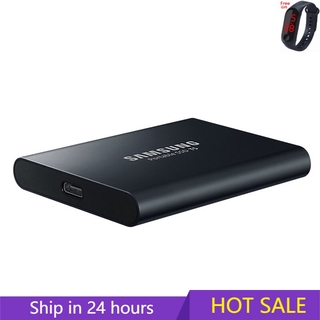 （3-years Warranty ）SAMSUNG T5 External SSD USB3.1 Gen2 (10Gbps) 500GB Hard Drive External Solid State 1TB 2TB HDD Drives for Laptop tablet (1)