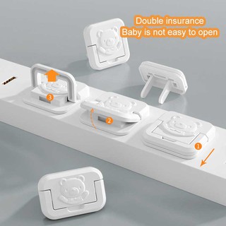 W&G Socket Outlet Covers Baby Proofing Safe Secure Protective Cover Electric Plug Protectors Child Proof Socket Covers (1)