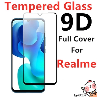 9D Tempered Glass Screen Protector For Realme 8 8pro C11 2021 C20 C21 C25 6 C11 C25S C15 C1 C2 5 5S 5i 6i C3 C12 c17 7 7i