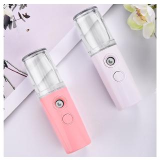 Mist Sprayer Face Steamer Mini 25ml Nano Portable Spray Facial Body Nebulizer Moisturizing Skin Care Humidifier Instruments pink Alcohol can be added (5)