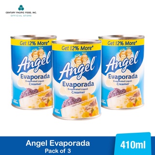 Food & Beverage▣Angel Evaporated Liquid Creamer 410ml Pack of 3