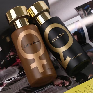 set of 2 Pheromone Perfume Lasting Light Fragrance Men's and Women's Perfume