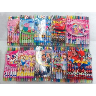Ready Stock/♟☊12 COLORS Rolling Crayons/twistable