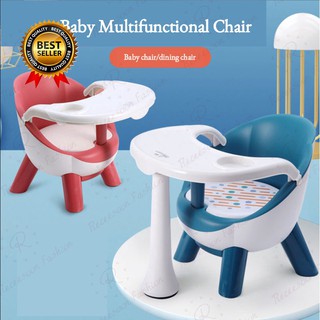 ♣✶【HOT】 Cute Kids Chair Feeding Dining Chair Baby Small Multifunctional Food Chair With Cushion For