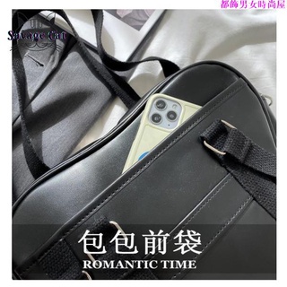 Japanese Heart-Shaped Bag Handbag JK Lolita Diagonal Female Cool Girl Harajuku Style Sweet Soft G (8)