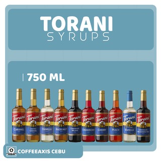 Torani Syrups 750 mL for Coffee flavoring, and Desserts