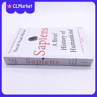 2021Sapiens A Brief History of Mankind by Yuval Harari Paperback Human History Books , Best Seller (1)