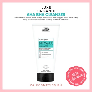 LUXE ORGANIX Miracle Solutions AHA/BHA Cleanser 150ml