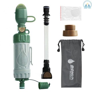S-S Multiple Fuction Water Purifier Portable Water Filter Straw Drinking Water Filtration Purifier for Outdoor Survival Emergency Preparedness