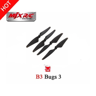 vlth0e 4PCS Propellers Blades for MJX B3 Rc Quadcopter Drone ( MJX Bugs 3 ) Spare Parts Accessories