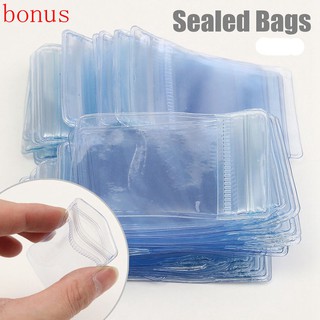 50/100/200x Jewelry Ziplock Zip Bags Resealable Plastic Clear Storage Bag New