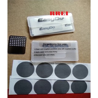 EASYDO PATCH KIT - EASY INSTALLATION NO RUBBER SOLUTION NEEDED - FOR TIRE TUBE - GLUE LESS DO