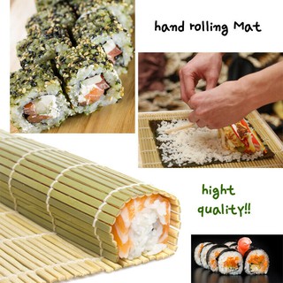 Bamboo Sushi Mat Onigiri Rice Roller Rolling Maker Tool Supply For Kitchen Home