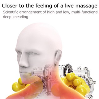Shoulder Neck Massager mat Full Body Electric Massage Chair for back pain fullbody Massage Pillow (9)
