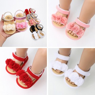 Bobora Baby Fashion Flower Design Soft-soled Non-slip Shoes For 1-7Y