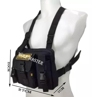Chest Bags●✼✒Fashion Chest Rig Hip Hop Streetwear Functional Chest Bag