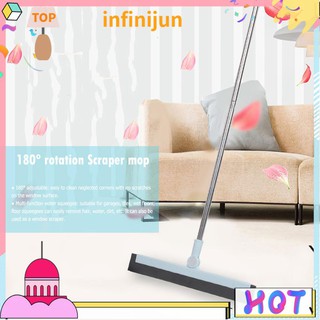 Hot★38cm Magic Wiper Scraper 180 Degrees Rotatable Mop Broom Floor Cleaning Tools