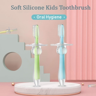 1PCS Soft Silicone Kid Toothbrush Oral Hygiene Mouth Clean Teether Training Toothbrush
