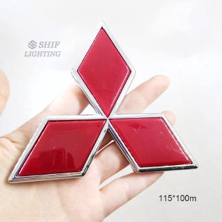 1 X ABS MITSUBISHI Logo Car Auto Front Hood Decorative Emblem Badge Sticker Decal Replacement Mitsubishi