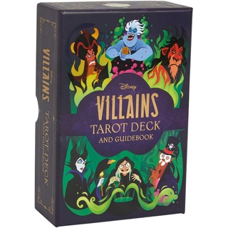 Disney Villains Tarot Deck and Guidebook | Movie Tarot Deck | Popular Tarot Culture - 9781647221560