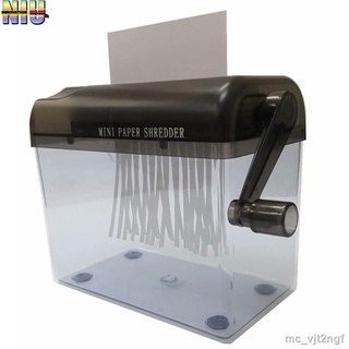 ☾lxd Mini Hand Shredder Portable Mechanic Paper Quilling Fringer Tools Straight (Black)