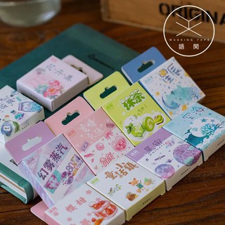 50pcs/box Assorted stickers box Collection Ten