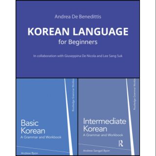 Beginners / Basic / Intermediate Korean Grammar and Workbook