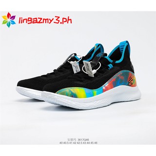 100% Original Under Armour UA Curry 8 Men's Basketball Shoes Non-slip Wear-resistant Sports Shoes Genuine Sneakers Size: 40-46 (5)