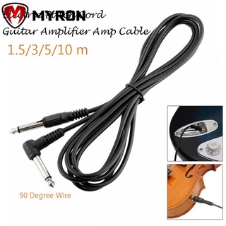 MYRON Electric Guitar Amplifier Cable Musical Instrument Amp Cord Adapter