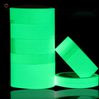 Luminous Fluorescent Tape Night Self-adhesive Glow In The Dark Sticker Tape Safe Secure Decoration Warning Tape (8)