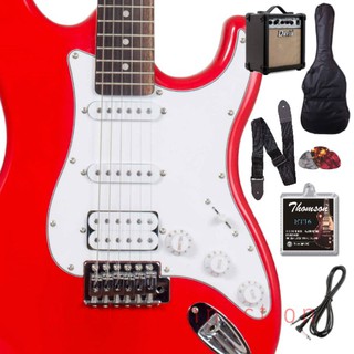 Davis Stratocaster SSS and SSH pickup electric guitar with 10watts amp (built-in overdrive) PACKAGE (5)