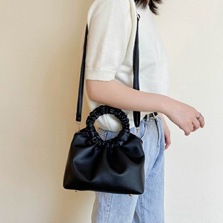 Korean Fashion Simple Cloud Dumpling Bag Casual Messenger Bag Shoulder Bag sling bags (6)