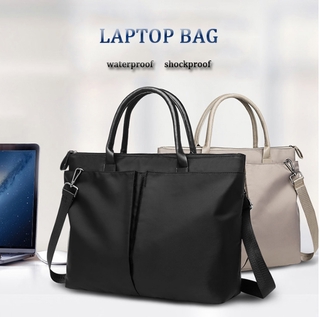 High capacity Laptop Bag 12 13.3 14 15.6 Inch Waterproof and shockproof Notebook Bag for Macbook Air Pro 13 15 Computer Shoulder