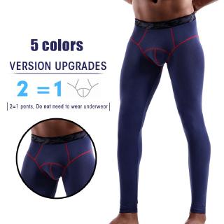 Men Thermal Underwear Long Johns Winter Autumn Clothes New Modal Pants Trousers (1)