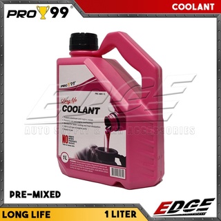Fast delivery (COOLANT - PRO99 - PINK - 1L) Pro-99 Coolant for Radiator Long Life Ready to Use 1 lit