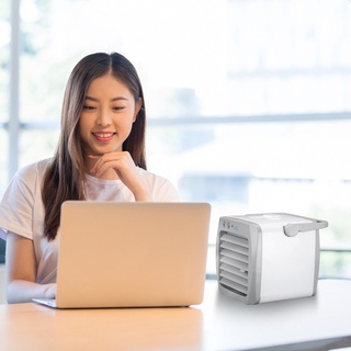 ▽✇Desktop fan air cooler portable personal space air cooler and humidifier