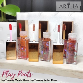 Artha Lip Therapy Gloss | Magic Gloss and Butter Gloss | Organic