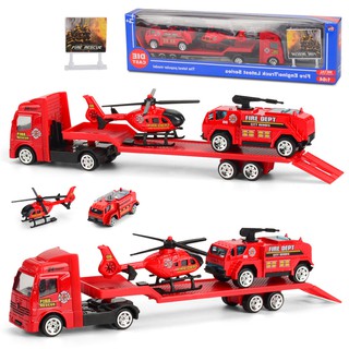 TH677-R Die-Cast Fire Rescue Vehicles Engine