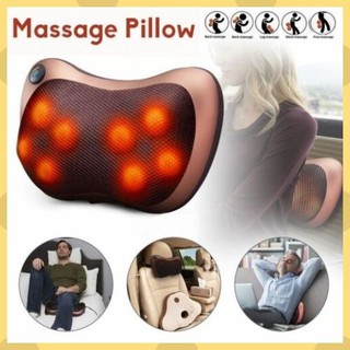 Massage Pillow Car And Home Electric Massager Shoulder Neck Infrared Heating Massage Relaxation