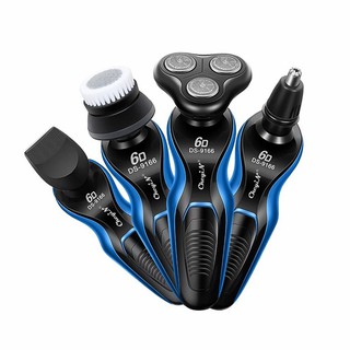 4-In-1 Multi-Function Shaver 6D Electric Shave Men’s Rechargeable Electric Razor Face Shaving Machine